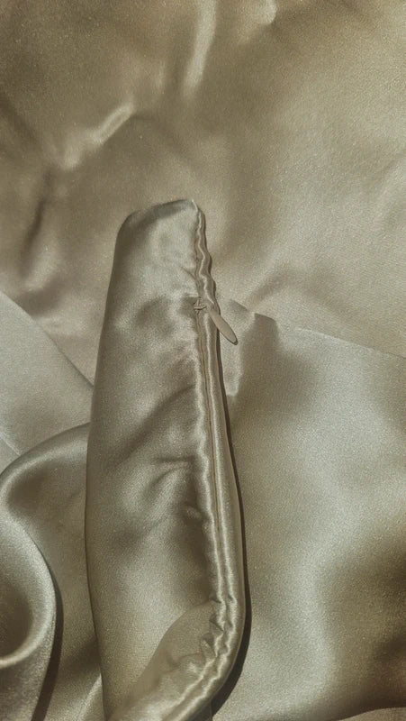 Rankų darbo 100% mulberry šilko pagalvės užvalkalas 50x66cm