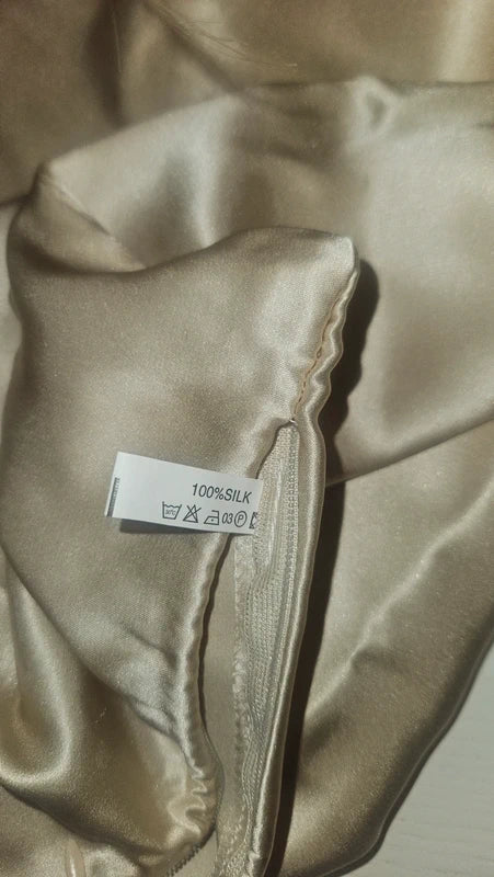 Rankų darbo 100% mulberry šilko pagalvės užvalkalas 50x66cm